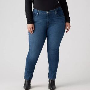 Levi Stauss & Co. 311 Shaping Skinny in Darker Medium Wash in Size 22W